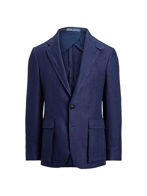 Men's RL 67 Tonal Herringbone Sport Coat - Navy