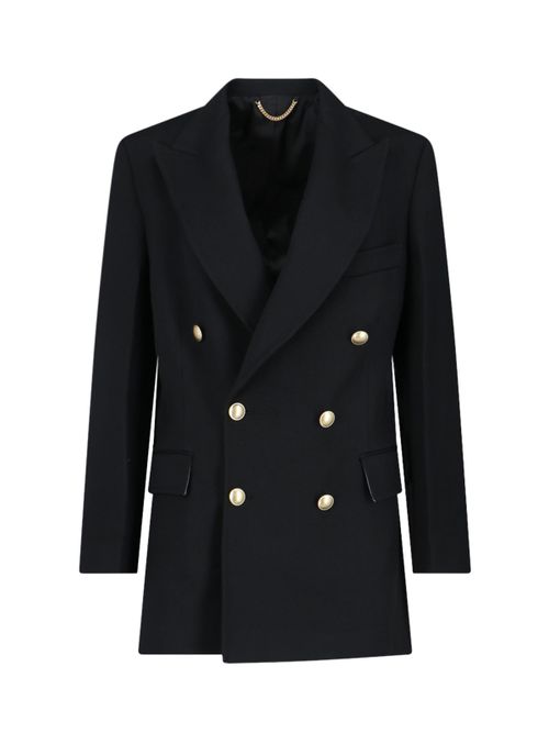 Wool-Blend Tailored Jacket