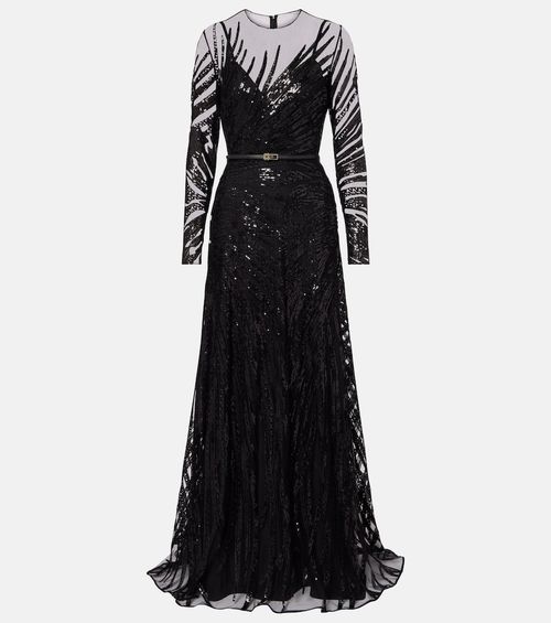 Embellished gown