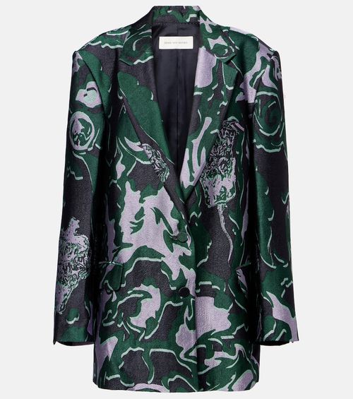 Printed blazer