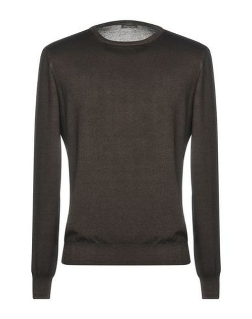 Man Sweater Chocolate brown