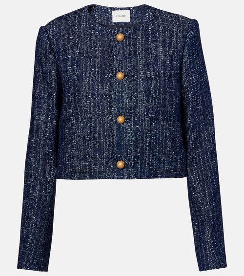 Cotton tweed jacket