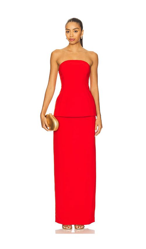 Lovers and Friends Violette Gown in Scarlet Red.  XS also in L, M, S
