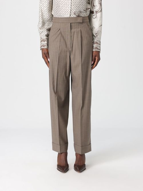 Pants Woman color Beige