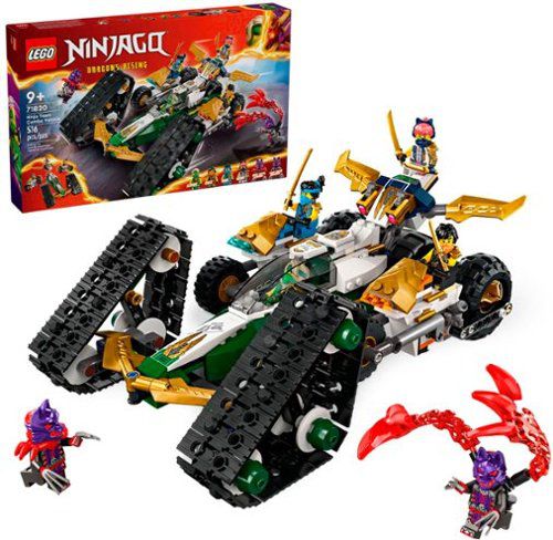 NINJAGO Ninja Team Combo Vehicle 4 in 1 Ninja Playset 71820