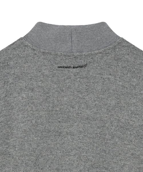 LM SMALL LOGO HALF-NECK KNITTED TS