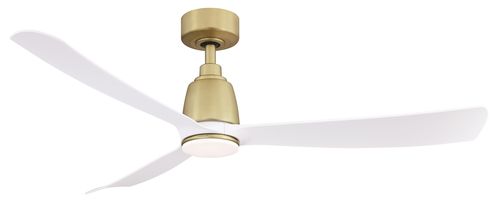 Fanimation Kute 52" Ceiling Fan in Brushed Satin Bra