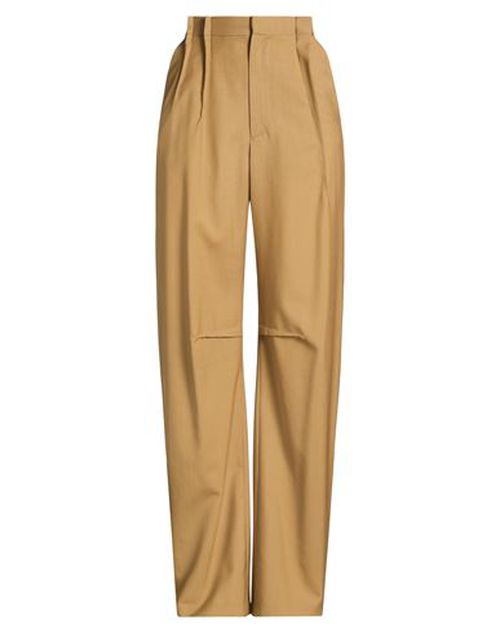 Woman Pants Khaki Size 6 Virgin Wool