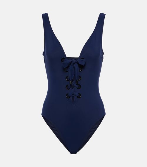 Lucy lace-up swimsuit