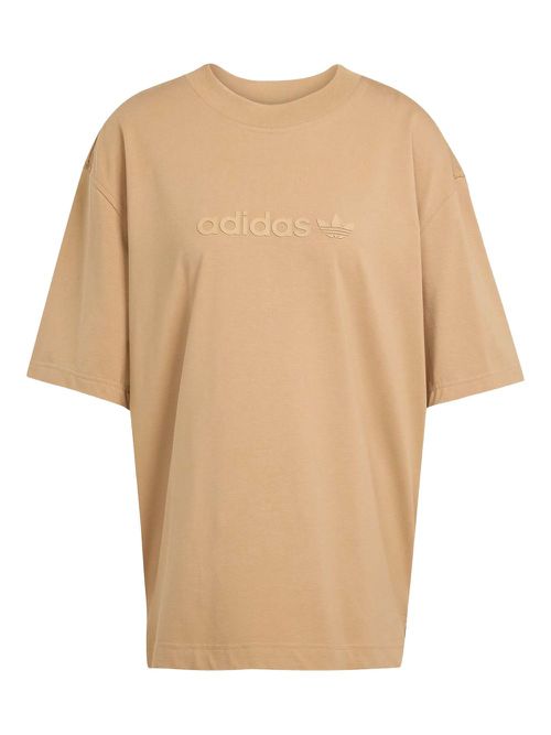 Cotton-blend T-shirt - Brown