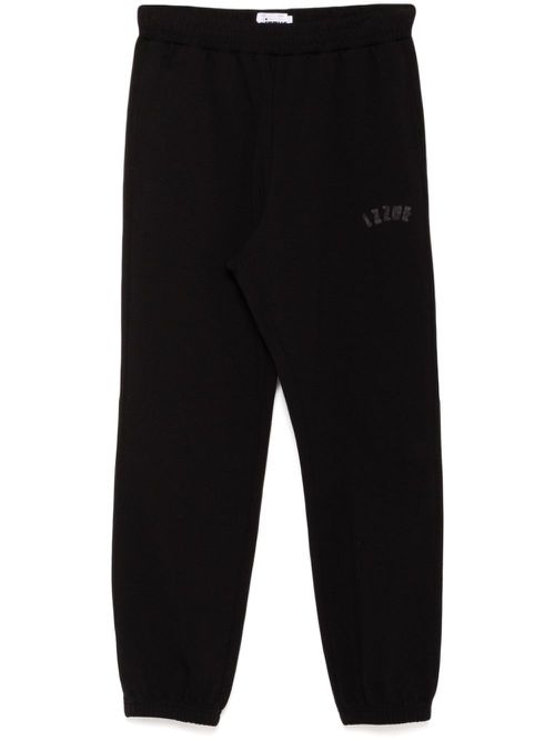 Logo-patch pants - Black