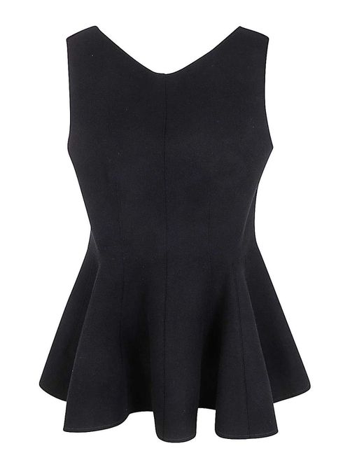 Sleeveless Flared Top