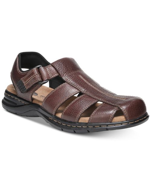 Men's Gaston Leather Sandals - Briar