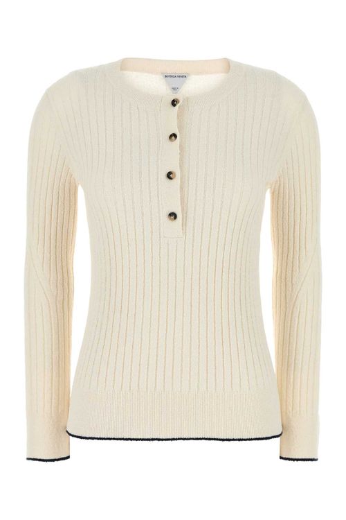 Ivory Bouclã Top