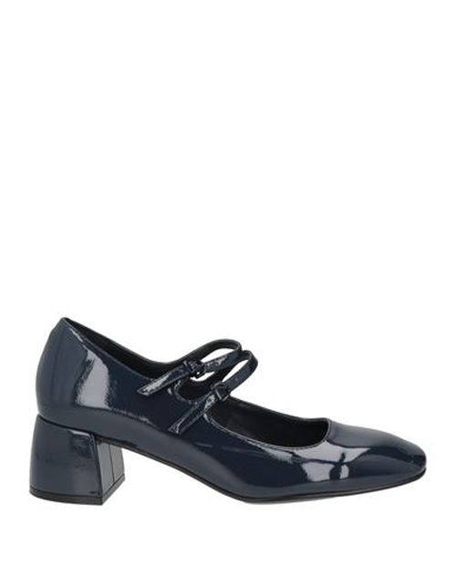 Woman Pumps Navy Size 7 Leather