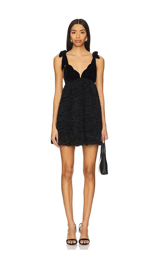 MAJORELLE KLEID ASTRID in Black. Größe XS. Also in L, M, S