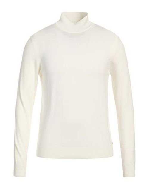 Man Sweater White Size M Viscose, Nylon