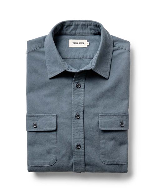 Men's Organic Cotton Yosemite Shirt in Slate