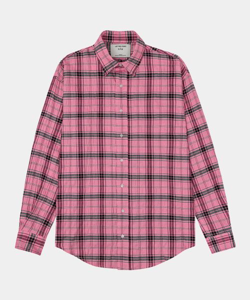 Crinkle Tama Check Shirt