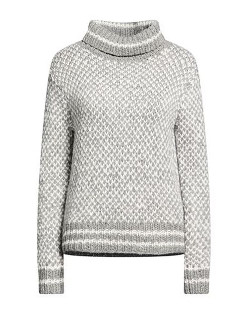 Woman Turtleneck Grey Size XS Cashmere