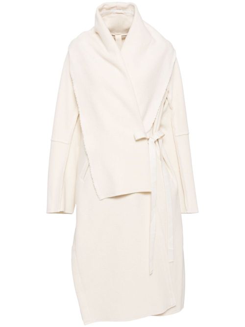 Belted-up coat - Neutrals