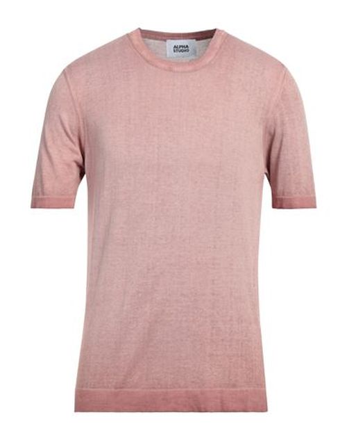 Man Sweater Antique rose Size 36 Cotton