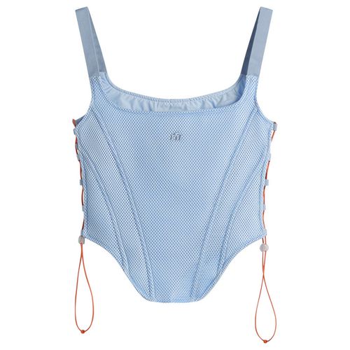 Women's x Miaou Corset Top Clear Blue