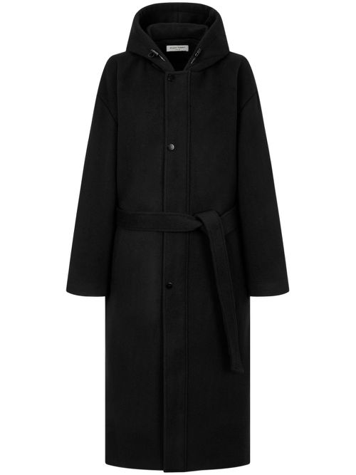 Belted coat - Black