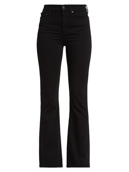 Women's Flexi Peyton High-Rise Boot-Cut Jeans - Black