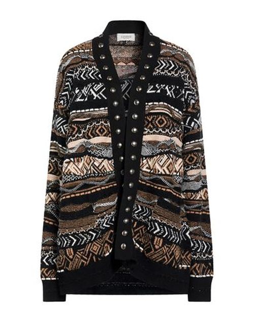 Woman Cardigan Camel Size 4 Polyamide, Alpaca wool, Polyacrylic, Synthetic fibers, Wool