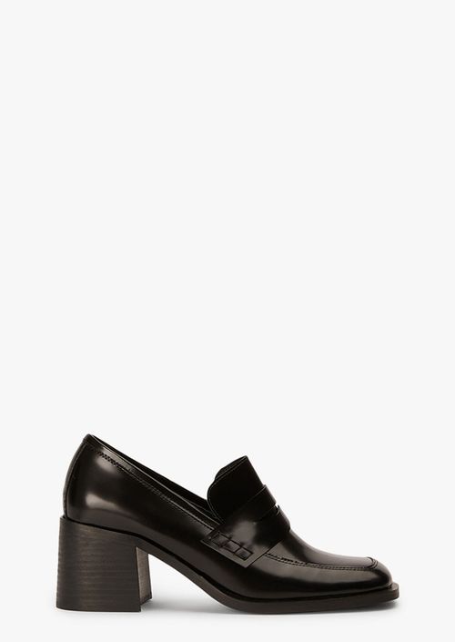 Lomax Black Hi Shine Casual Shoes