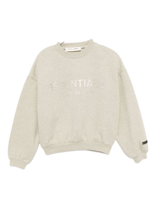 Fleece sweatshirt - Neutrals