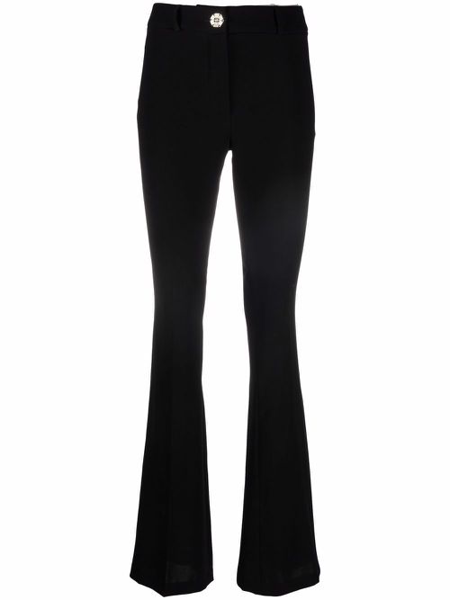 Elegant flared trousers - Black