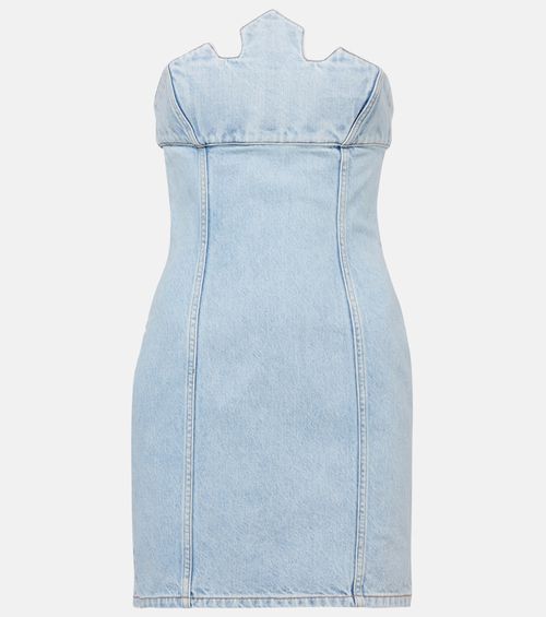 X Disney denim bustier dress