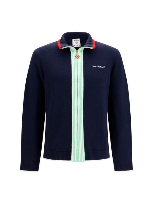 Merino Wool Jacket — Navy