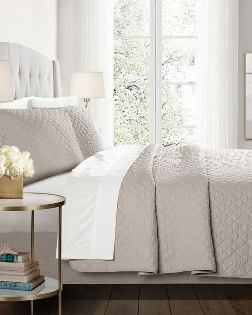 Lush Decor Fashions 3pc Ava Diamond Quilt Set