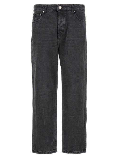 Black Mid Rise Jeans