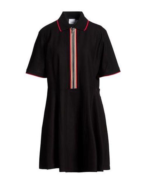 Woman Mini dress Black Size XXL Cotton