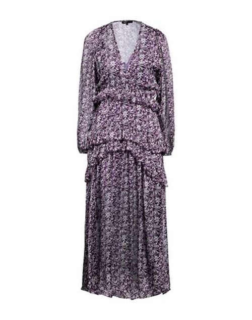 Woman Midi dress Dark purple