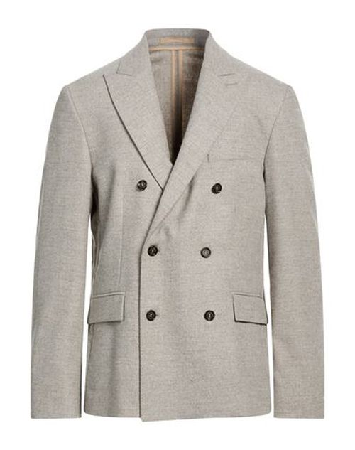 Man Blazer Beige Size 36 Wool, Polyester, Viscose, Polyamide, Elastane
