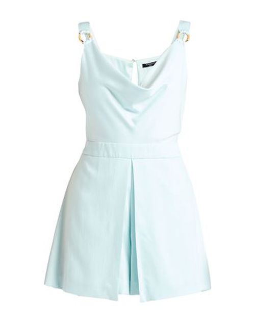Woman Playsuit Sky blue Size 2 Viscose, Polyester, Elastane