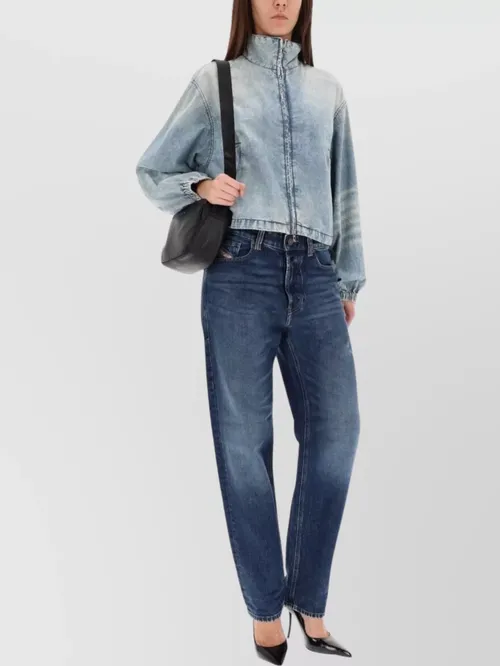 Diesel - high collar long sleeve jacket