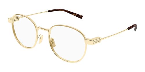 Saint Laurent SL 785 002 Men's Eyeglasses Gold Size 50 (Frame Only) - Blue Light Block Available