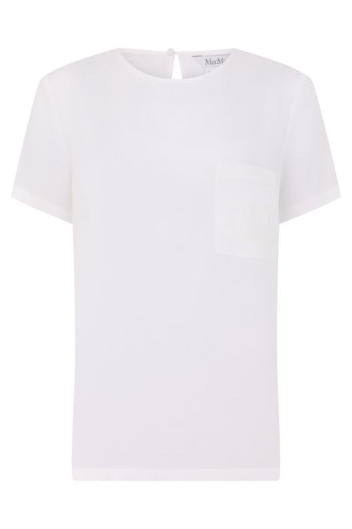 White Round Neck T-Shirt