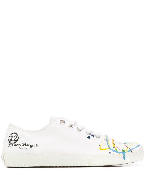 Tabi low top sneakers - White