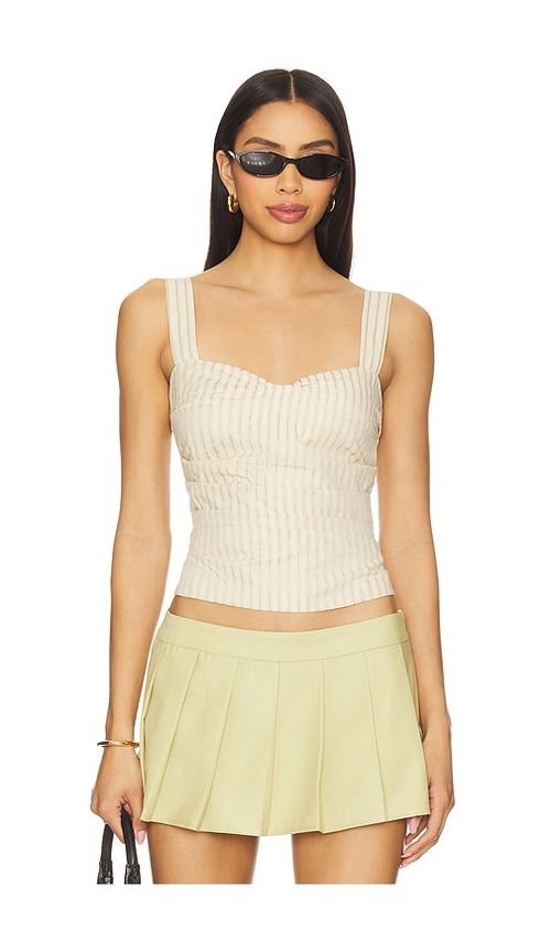 LIONESS Cobain Corset in Beige. -  M also in L, S, XL