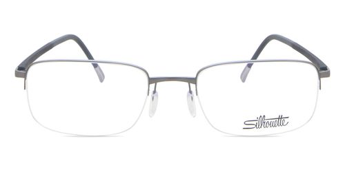 Silhouette Illusion Nylor 5559/75 Men's Glasses, Grey, Size 52