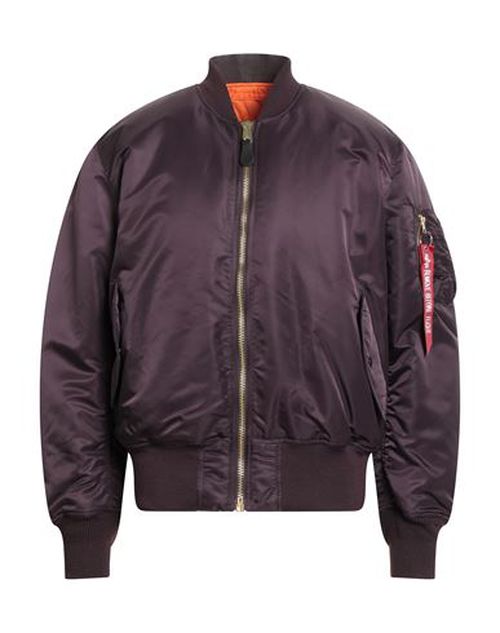 Man Jacket Plum Size S Nylon