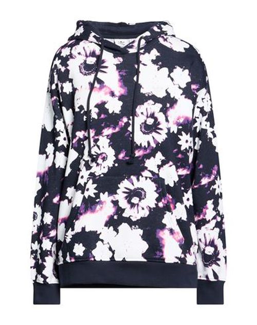 Woman Sweatshirt Purple Size 10 Cotton, Recycled polyester