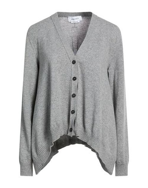 Woman Cardigan Grey Size M Cashmere, Wool
